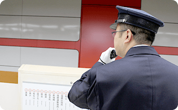 業務再開の様子