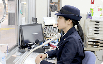 業務再開の様子