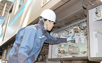 現場作業の様子