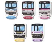 電車型アクリルスタンドの画像