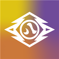 色見本。黄色・紫色・茶色のグラデーション。