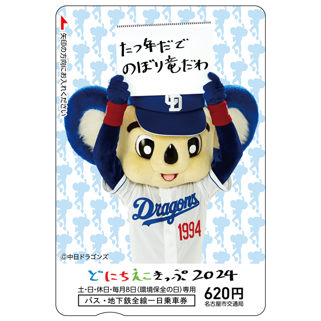 ドニチエコきっぷの画像データです