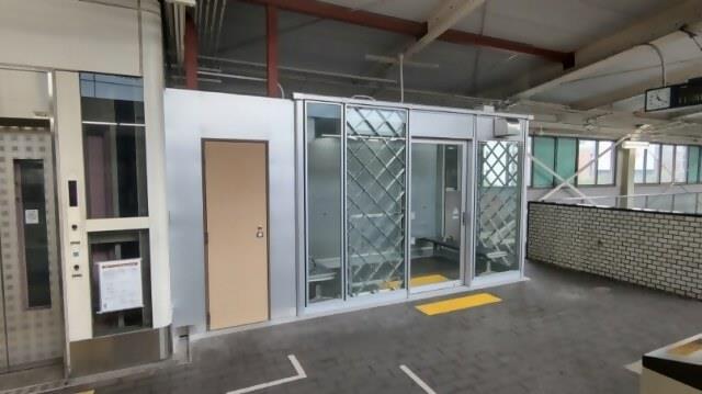 藤が丘駅の待合室の写真